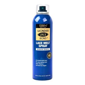 EBIN NEW YORK Wonder Lace Bond Melt Spray 2.7 Fl Oz Sports Edition – Maximum Hold – Melting Spray For Lace Wigs – Seamless Wig Application for Active Lifestyles and Daily Wear – Rosemary Mint + Biotin(6.08 Fl Oz (Pack of 1))