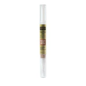 Tinted Lace Precison Parting Pen Light Warm Brown 0.105oz -Wig Lace Tint with Brush Applicatior, Easy to use, Long Lasting Formula, Blends Natural, Seamless Finish(Medium Dark Brown)