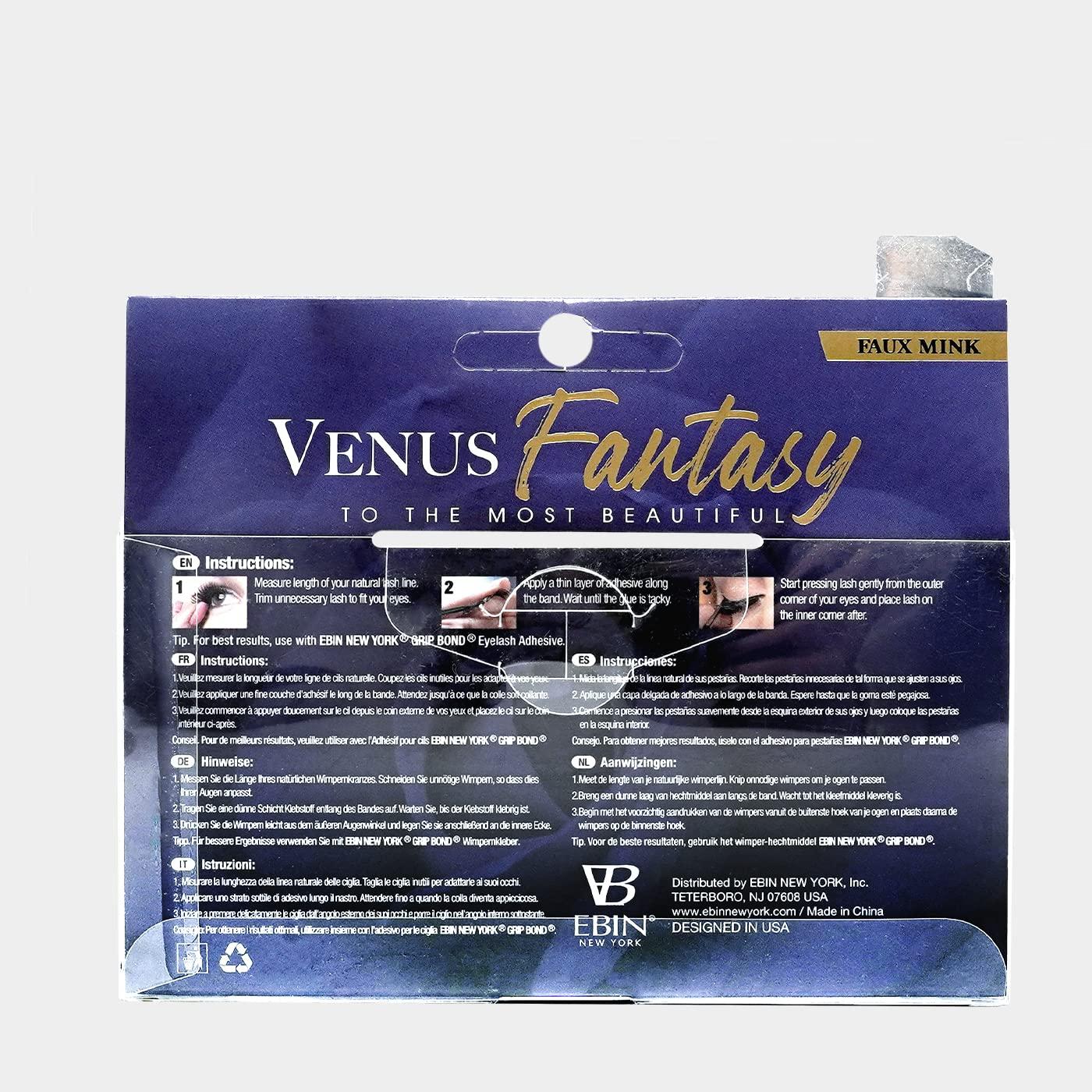 imageCATTITUDE 3D LASHES Venus Fantasy 25mm Faux Mink Lashes Full volume Extra bold Dramatic curl WANDERLUSTSTUNNING