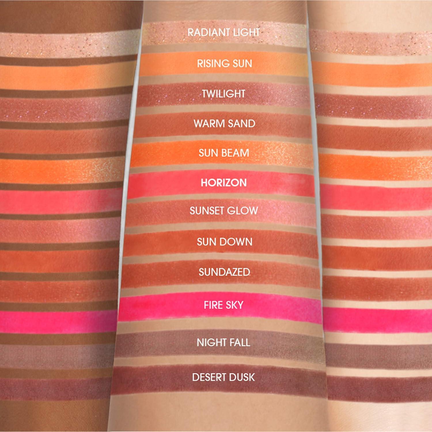 imageEBIN NEW YORK Golden Empire Secret of Pharaoh Eyeshadow Palette Highly Pigmented and Blendable CrueltyFree LongLasting Matte ampamp ShimmerEgyptian Sunset