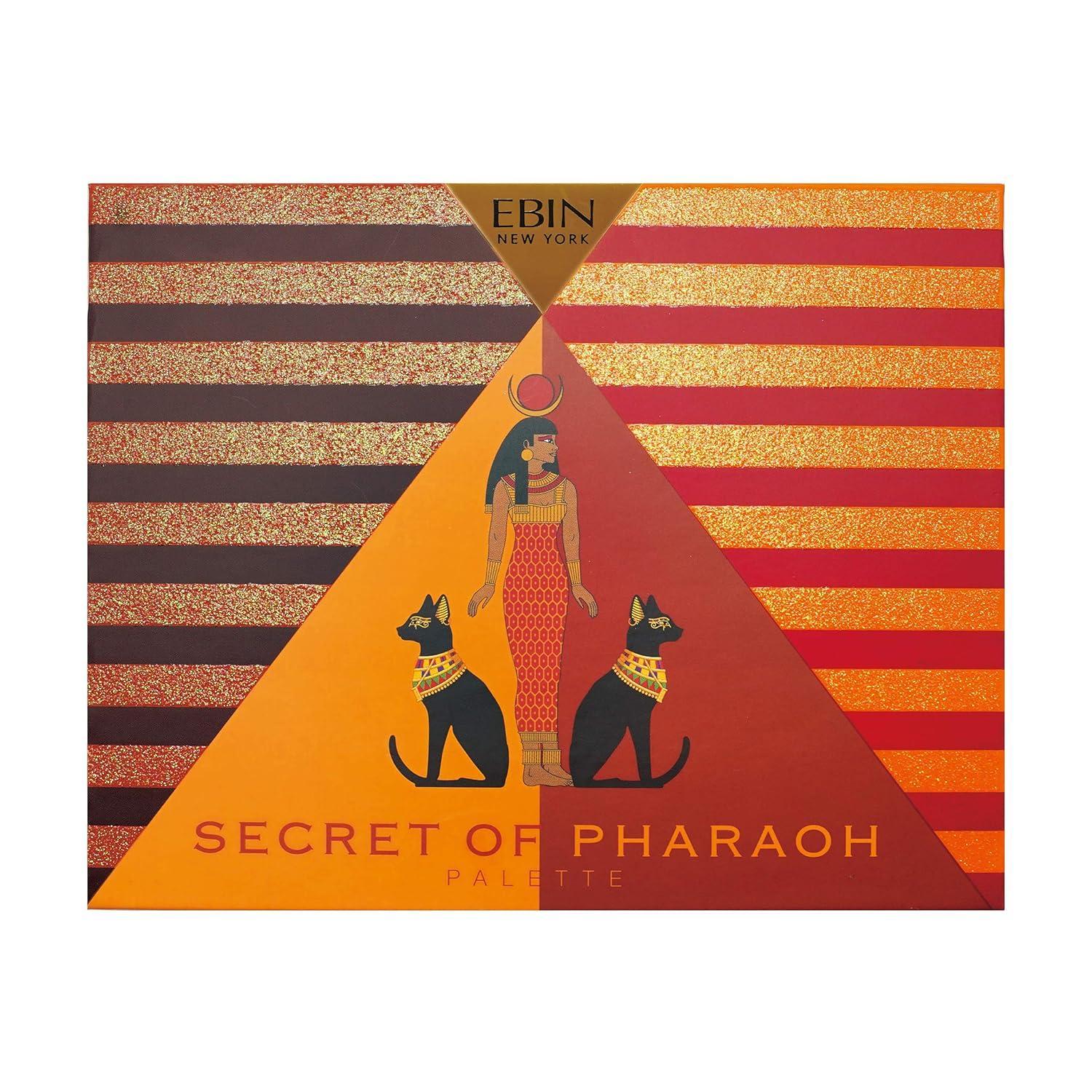 imageEBIN NEW YORK Golden Empire Secret of Pharaoh Eyeshadow Palette Highly Pigmented and Blendable CrueltyFree LongLasting Matte ampamp ShimmerEgyptian Sunset