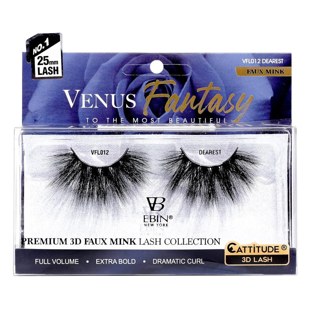 imageCATTITUDE 3D LASHES Venus Fantasy  25mm Faux Mink Lashes  Full volume  Extra bold  Dramatic curl  WANDERLUSTDEAREST