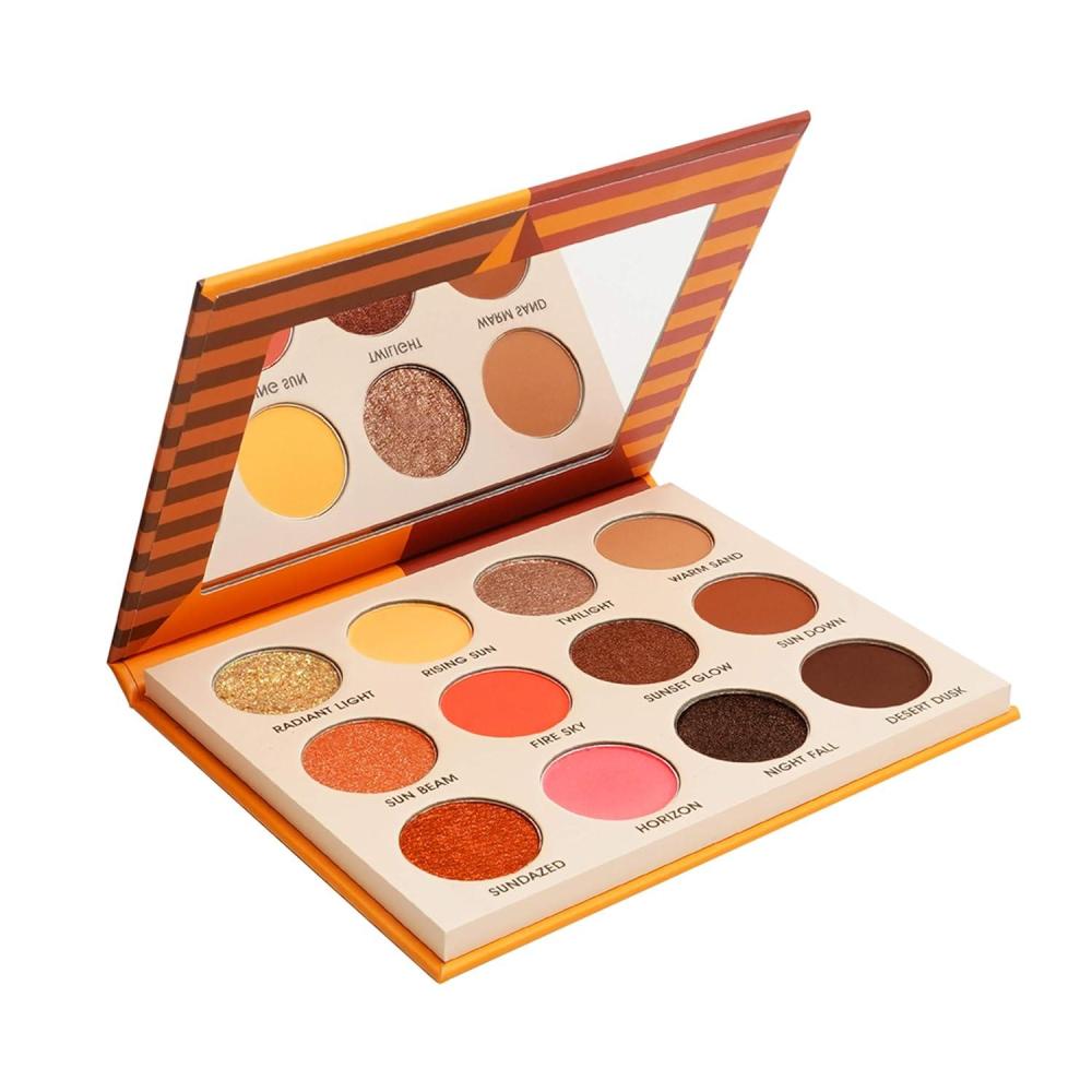 imageEBIN NEW YORK Golden Empire  Secret of Pharaoh Eyeshadow Palette Highly Pigmented and Blendable CrueltyFree LongLasting Matte ampamp ShimmerEgyptian Sunset