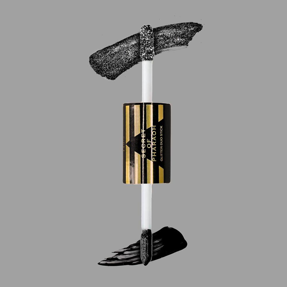 imageEBIN NEW YORK Secret of Pharaoh Glitter Duo Stick Cleopatras KissBlack Goddess