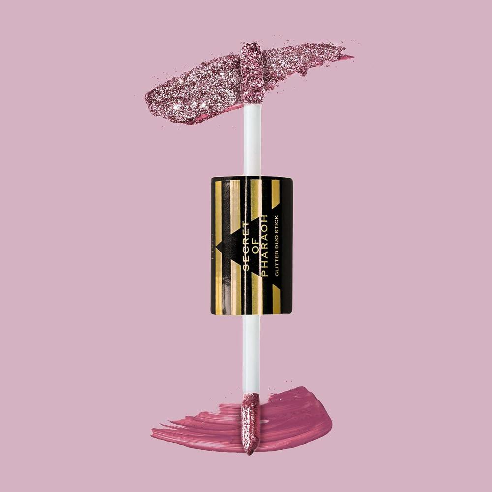 imageEBIN NEW YORK Secret of Pharaoh Glitter Duo Stick Cleopatras KissPink Pyramid