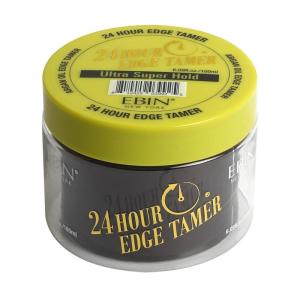 24 Hour Argan Oil Edge Tamer Refresh (8.25oz/ 250ml, Acai Berry) | Extreme Firm Hold, Smooths & Tames Frizz | No Flaking or Drying | High Shine, Long Lasting, All Hair Types, Styling Gel.(6.09 Fl Oz (Pack of 1))