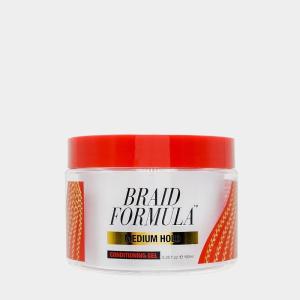 EBIN NEW YORK Braid Formula Conditioning Gel, Medium Hold, 6.35oz | Great for Braiding, Twisting, Edges, No Residue, No Flaking, Strong Hold, High Shine, Smoothing with Clean & Aloe Vera Scent(6.35 Ounce (Pack of 1))
