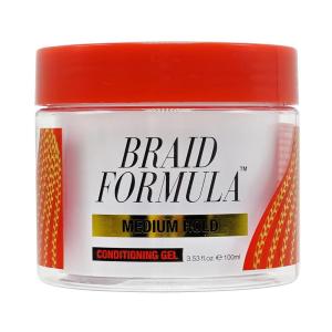 EBIN NEW YORK Braid Formula Conditioning Gel, Medium Hold, 6.35oz | Great for Braiding, Twisting, Edges, No Residue, No Flaking, Strong Hold, High Shine, Smoothing with Clean & Aloe Vera Scent(3.53 Fl Oz (Pack of 1))