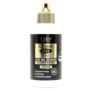 EBIN NEW YORK Wonder Lace Wig Adhesive Sports Edition 1.15oz | Invisible Wig Glue | Rosemary Mint Formula | Water & Oil-Resistant | Non-Toxic | Supreme Hold(3.04 Fl Oz (Pack of 1))