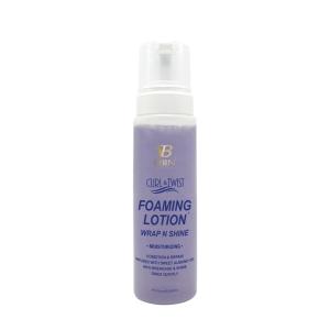 Curl & Twist Foaming Lotion Original – 8.5 oz/ 250ml | Enhancing Natural High Shine Curls, Taming Flyaways, Adding Volume – All Day Definition(Moisturizing)