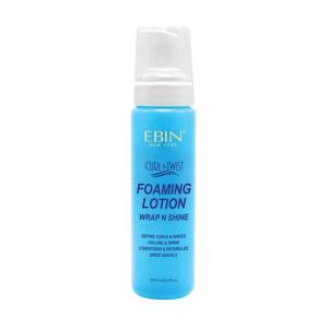 Curl & Twist Foaming Lotion Original – 8.5 oz/ 250ml | Enhancing Natural High Shine Curls, Taming Flyaways, Adding Volume – All Day Definition(Original_Travel Pack)