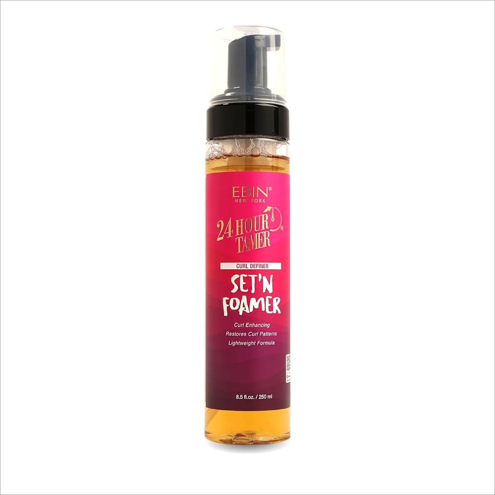 image:image24 Hour Tamer Setn Foamer Curl Definer 338oz 100ml  Define Curls amp Waves Enhance Volume amp Shine Soft Finish with Lightweight Texture Restoring Curl Patterns Nourishes Curls No Flake85 Fl Oz Pack of 1