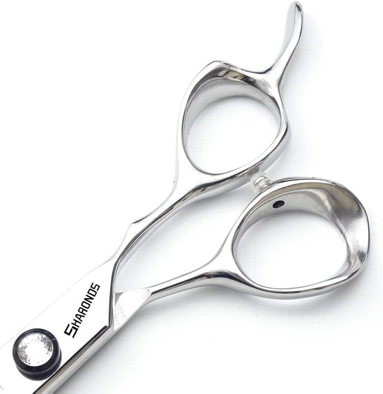 image6Coiffure modelage Studio Ciseaux Coiffeur Ciseaux professionnels Japon 440 C Acier outils de ciseaux de coiffure ciseaux effiler6 pouces 2 picesA6 5 Pouces 3 Picesa