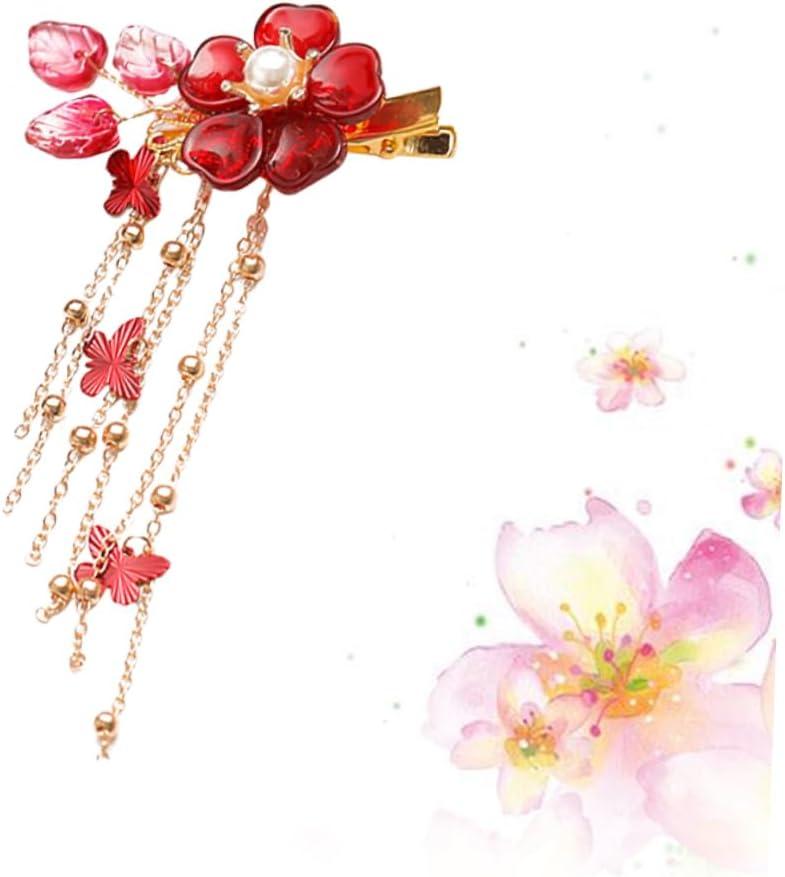 imageminkissy Pinces Cheveux Vintage Style Ancien Fleur Avec Longs Accessoires Coiffure Pour Mariage Fte Bal 47 Pouces