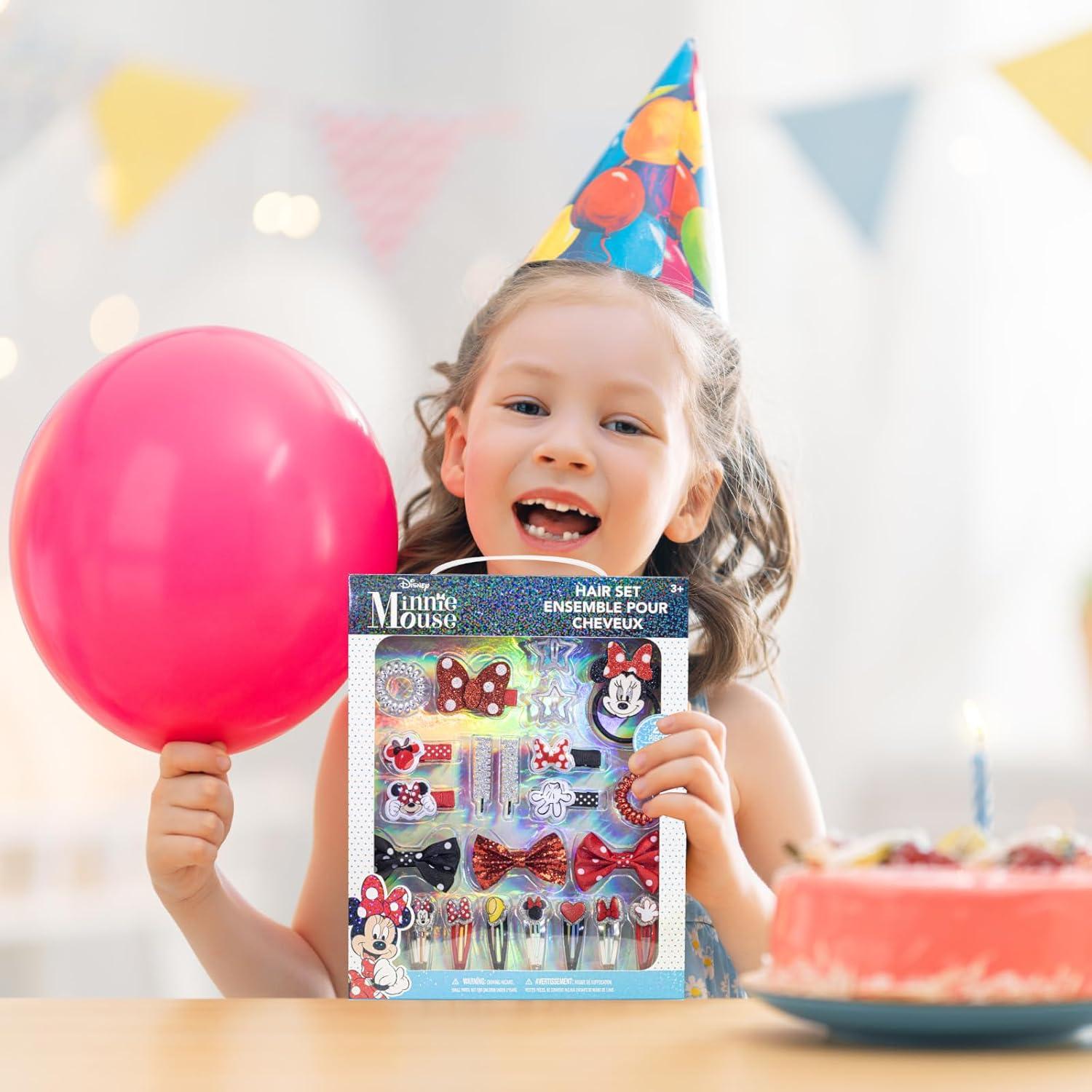 imageDisney Minnie Mouse Coffret Cadeau daccessoires pour Cheveux pour Filles Townley pour Filles de 3 Ans et Plus Comprend 22 pices Un nud pour Cheveux des pingles Cheveux et Plus Encore