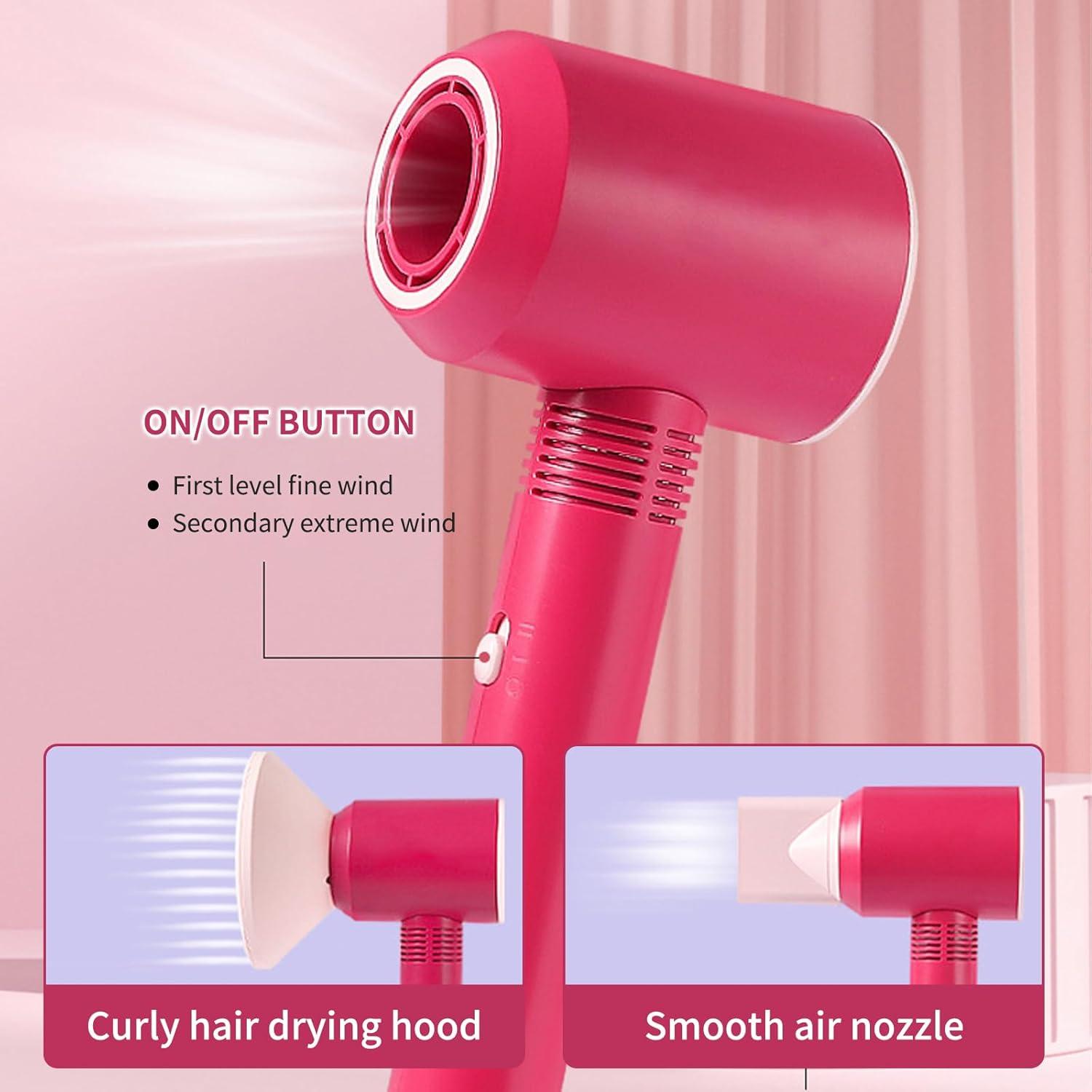 imageEnsemble de Salon de Beaut22 PiCes Kit Coiffure pour EnfantsJouets de Salon de CoiffureMode Jeu de Simulation de CoiffeurJeu de Rle de Coiffure pour Enfants Garons et Filles 3 Ans