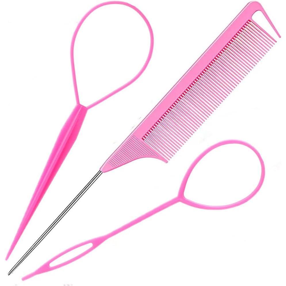 imageSet de 3 Outils de Coiffure Torsadeur de Cheveux pour Coiffures DIY Pour Femmes et Filles