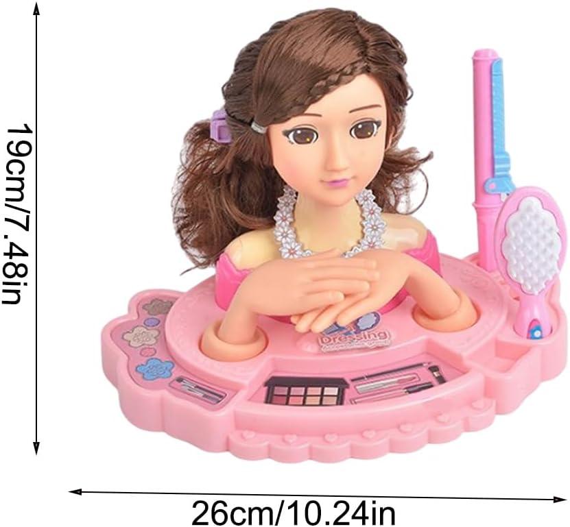 imageTte Coiffer Enfant Modle De Poupe Coiffure Et Maquillage Tte Coiffer Et Maquiller Accessoires Jouet Coiffure Fille pour Ds 3 Ans2