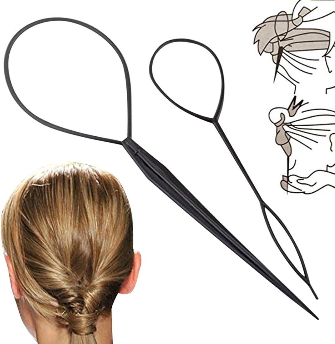 image6 Pices accesoire chignon Tresse Outil de Coiffure Aides La Coiffure pour Simples et lgantes Styling Coiffure Accessoires pour Femmes et Filles Convient pour Les Dbutants