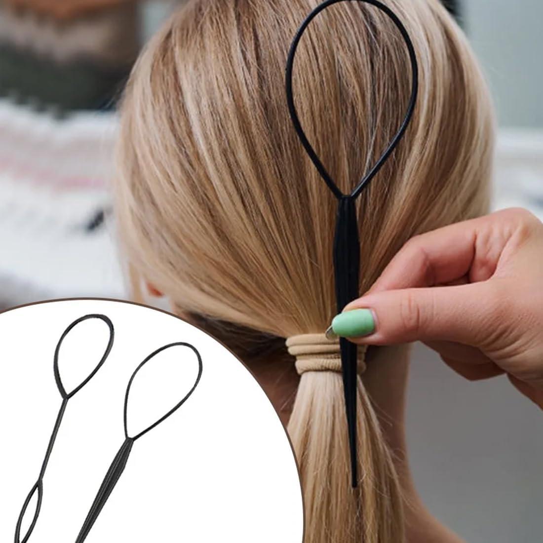 image6 Pices accesoire chignon Tresse Outil de Coiffure Aides La Coiffure pour Simples et lgantes Styling Coiffure Accessoires pour Femmes et Filles Convient pour Les Dbutants