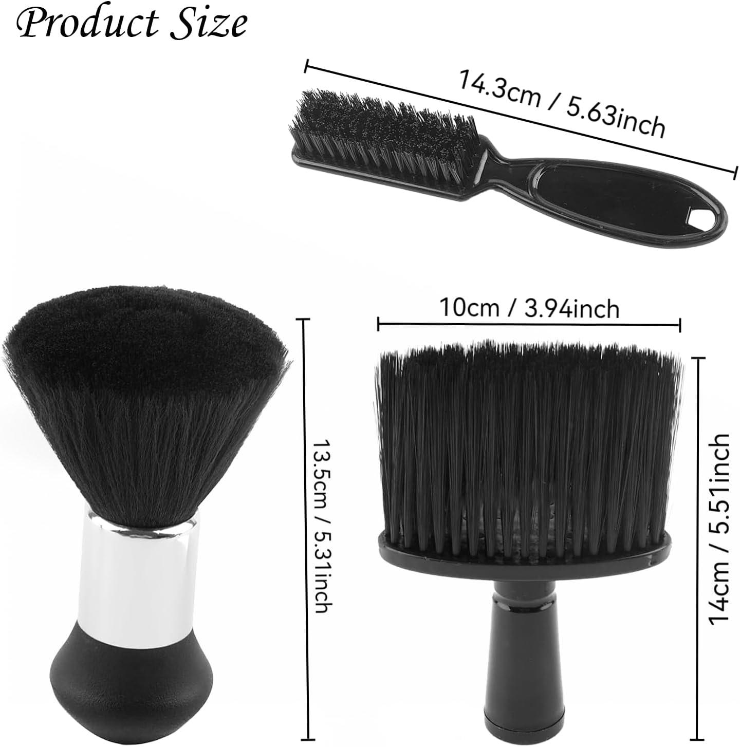 imageLot de 3 brosses de coupe de cheveux brosse de cou brosse pour enlever la poussire brosses de coiffure pour le nettoyage des cheveux et enlever la poussire dans le salon de coiffure