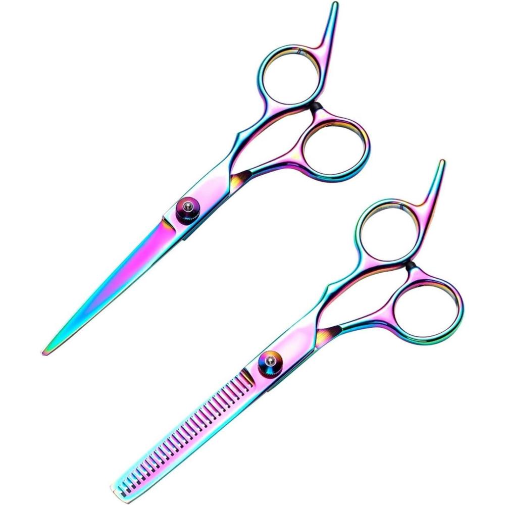 imageCiseaux De Coiffure 2 Pices Outils De Coiffure Accessoires De Coupe De Cheveux Ciseaux En Acier Inoxydable Outils De Rparation De Cheveux Ciseaux Durables