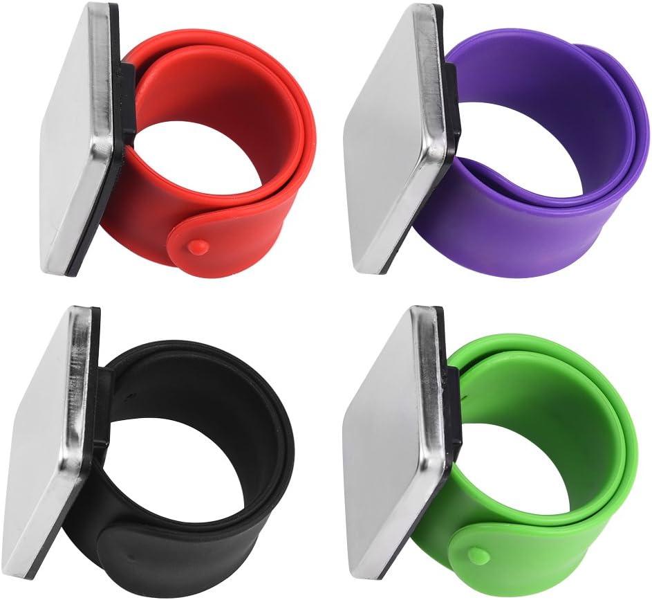 imageMagntique Support pour Pince Cheveux Accessoire Coiffure Couleurs Rouge Noir Vert Violet NoirRougenoirvertviolet