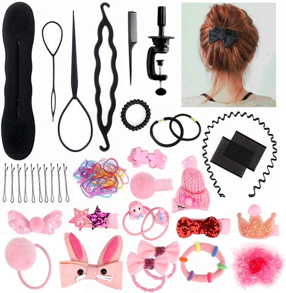 imageTwoWin Tte dentranement la Coiffure 61 cm 80 Cheveux Naturels Tte de Mannequin Cosmtologie avec Support de Serrage et Accessoires Blond Convient pour Lisser Boucler PermanenteNoir100 Cheveux Humains
