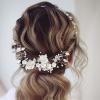 Vignes pour cheveux de mariage (avec 2 pinces)