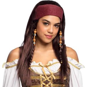 Boland CAT016 – Perruque Pirate Trinity(marron)