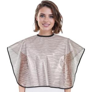 1 Pcs Capes de Coiffeur Robe Cape de Cheveux Cape de Maquillage imperméable châle de coloration des cheveux châle court pour coiffure pour Protéger Les Vêtements