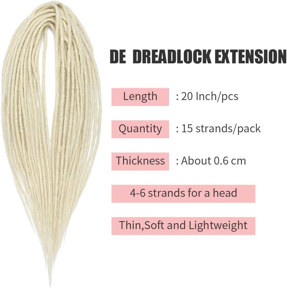 image:imageExtensions dreadlocks fines de 506 cm une extrmit 15 brinspaquet synthtiques douces fausses dreadlocks reggae crochet tresses une extrmit gris clairDE613