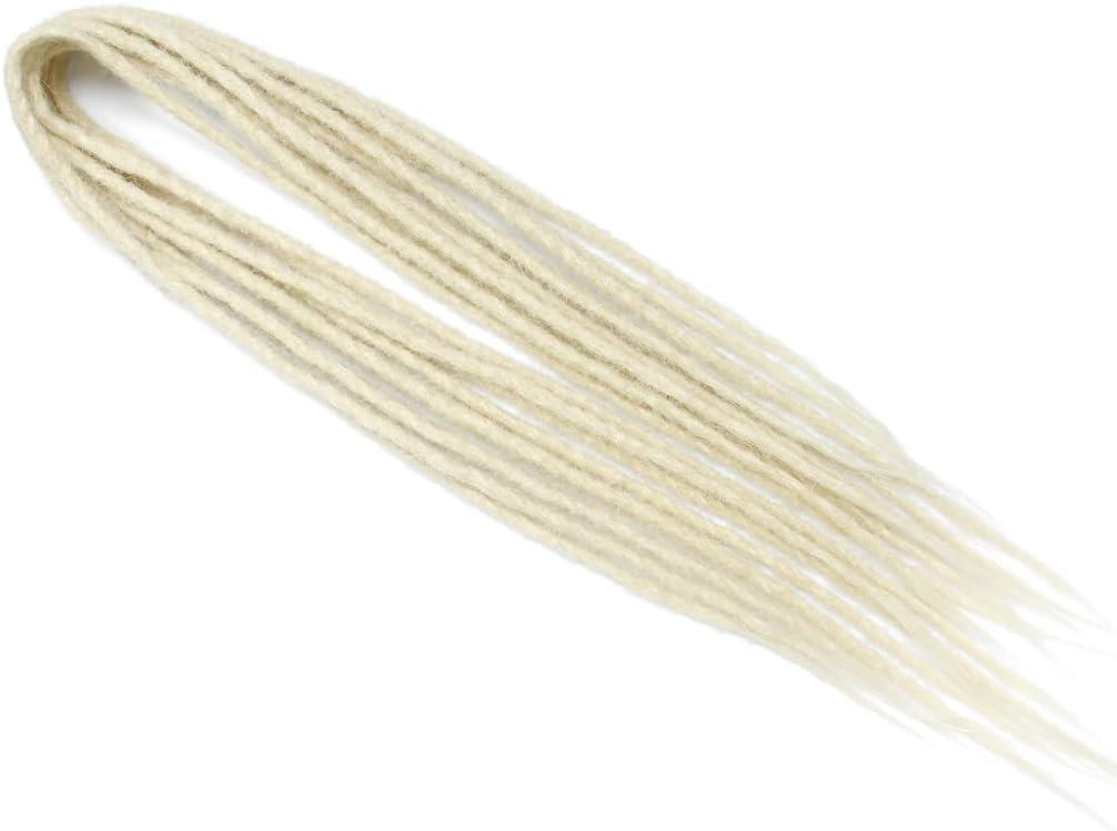 image:imageExtensions dreadlocks fines de 506 cm une extrmit 15 brinspaquet synthtiques douces fausses dreadlocks reggae crochet tresses une extrmit gris clairDE613