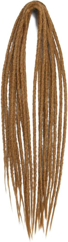 image:imageExtensions dreadlocks fines de 506 cm une extrmit 15 brinspaquet synthtiques douces fausses dreadlocks reggae crochet tresses une extrmit gris clairDE27