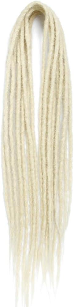 image:imageExtensions dreadlocks fines de 506 cm une extrmit 15 brinspaquet synthtiques douces fausses dreadlocks reggae crochet tresses une extrmit gris clairDE613