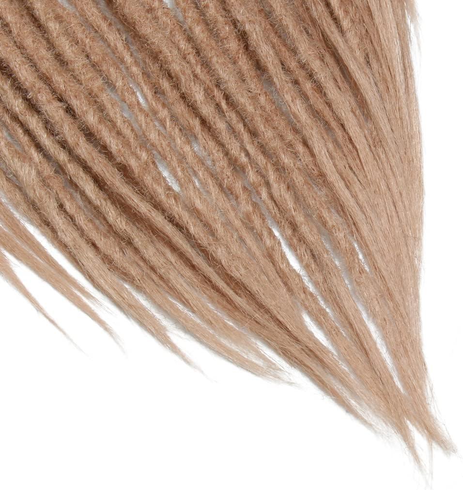 image:imageExtensions dreadlocks fines de 506 cm une extrmit 15 brinspaquet synthtiques douces fausses dreadlocks reggae crochet tresses une extrmit gris clairDE24