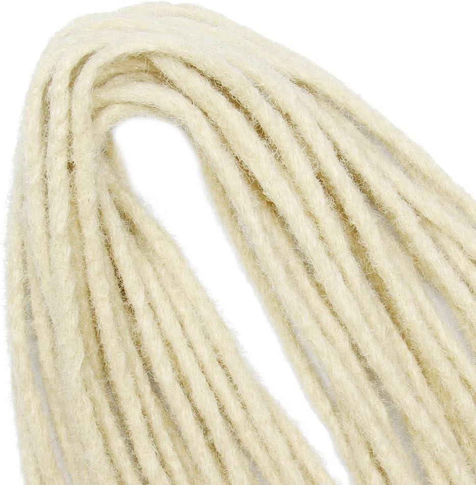 image:imageExtensions dreadlocks fines de 506 cm une extrmit 15 brinspaquet synthtiques douces fausses dreadlocks reggae crochet tresses une extrmit gris clairDE613