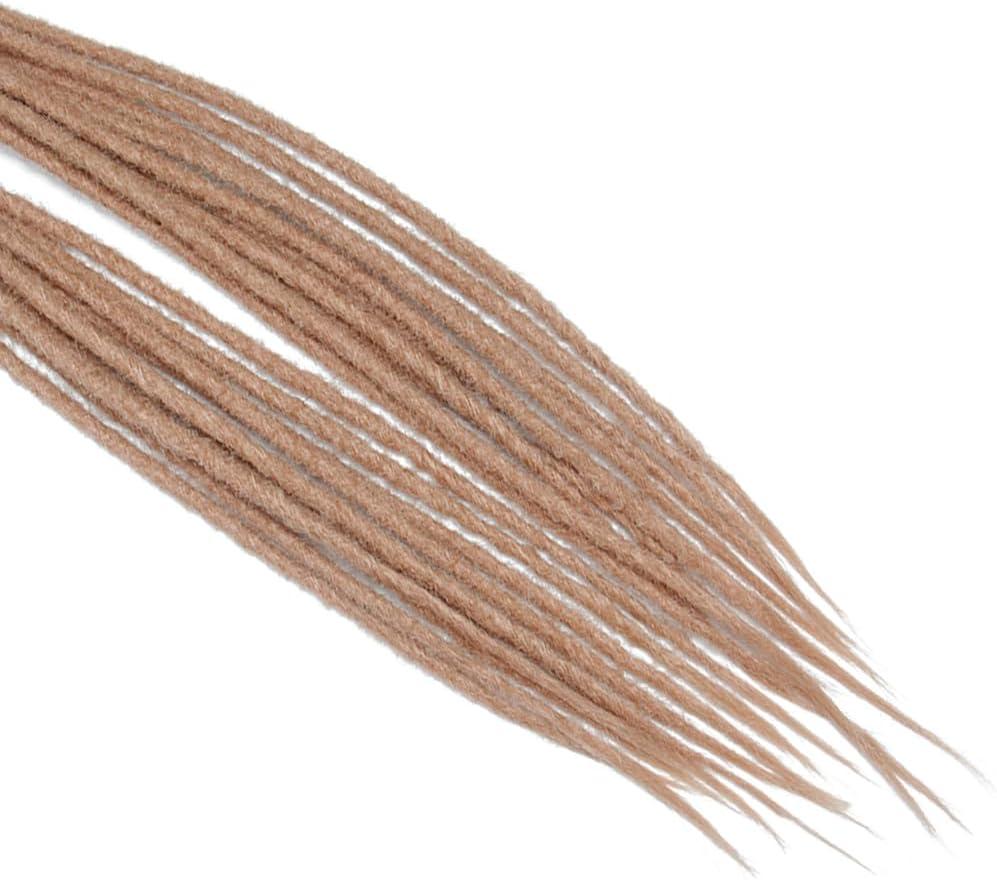 image:imageExtensions dreadlocks fines de 506 cm une extrmit 15 brinspaquet synthtiques douces fausses dreadlocks reggae crochet tresses une extrmit gris clairDE24