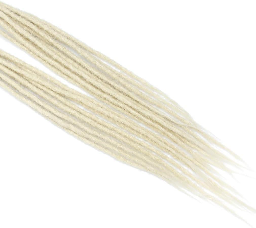 image:imageExtensions dreadlocks fines de 506 cm une extrmit 15 brinspaquet synthtiques douces fausses dreadlocks reggae crochet tresses une extrmit gris clairDE613