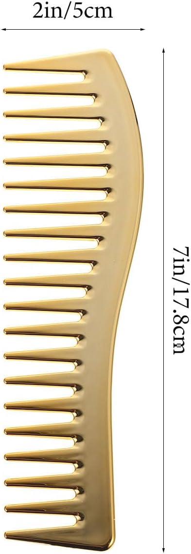 image:imageIpetboom Peigne De Coiffure Professionnel Dor Peigne Dents Larges Pour Coiffeur De Salon Cheveux Doux Pour Coiffure Parfaite Maison