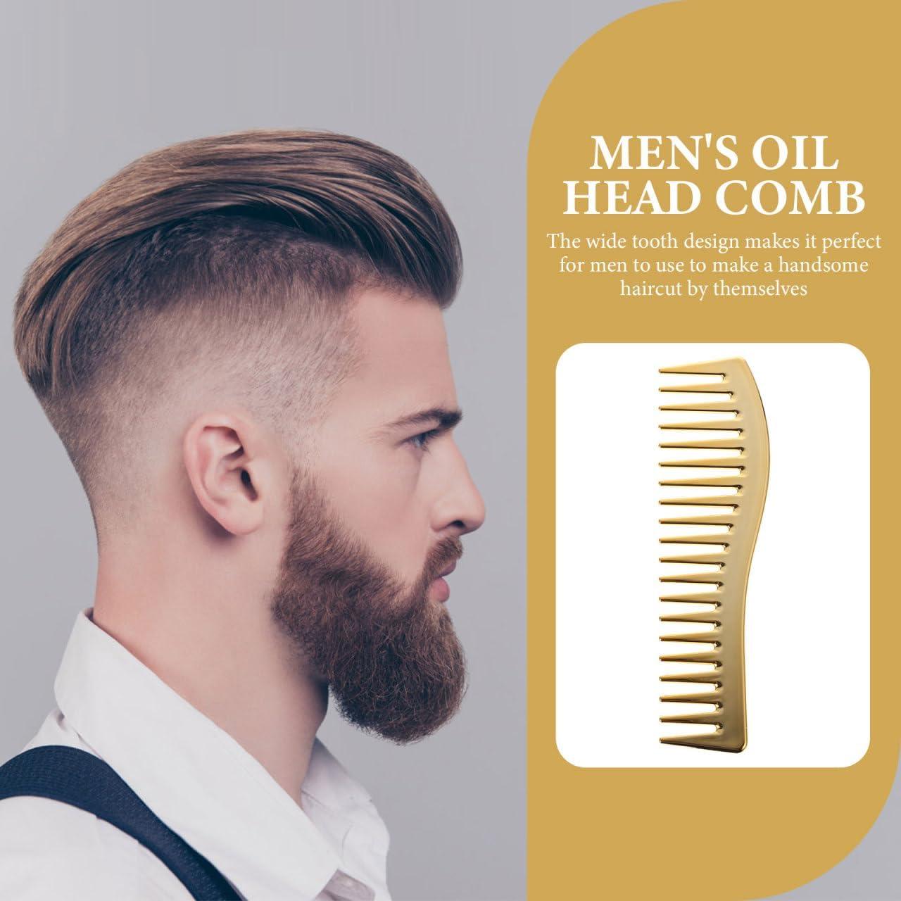 image:imageIpetboom Peigne De Coiffure Professionnel Dor Peigne Dents Larges Pour Coiffeur De Salon Cheveux Doux Pour Coiffure Parfaite Maison