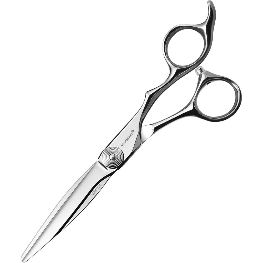 image:imageCiseaux Coiffure 6 Inch Srie Matre Scissors en Acier VG10 Lame Tranchante ampamp Ergonomique Idal pour Coiffeurs StylisteBeauticiens Ciseaux Coiffure Professionnel SalonModerne
