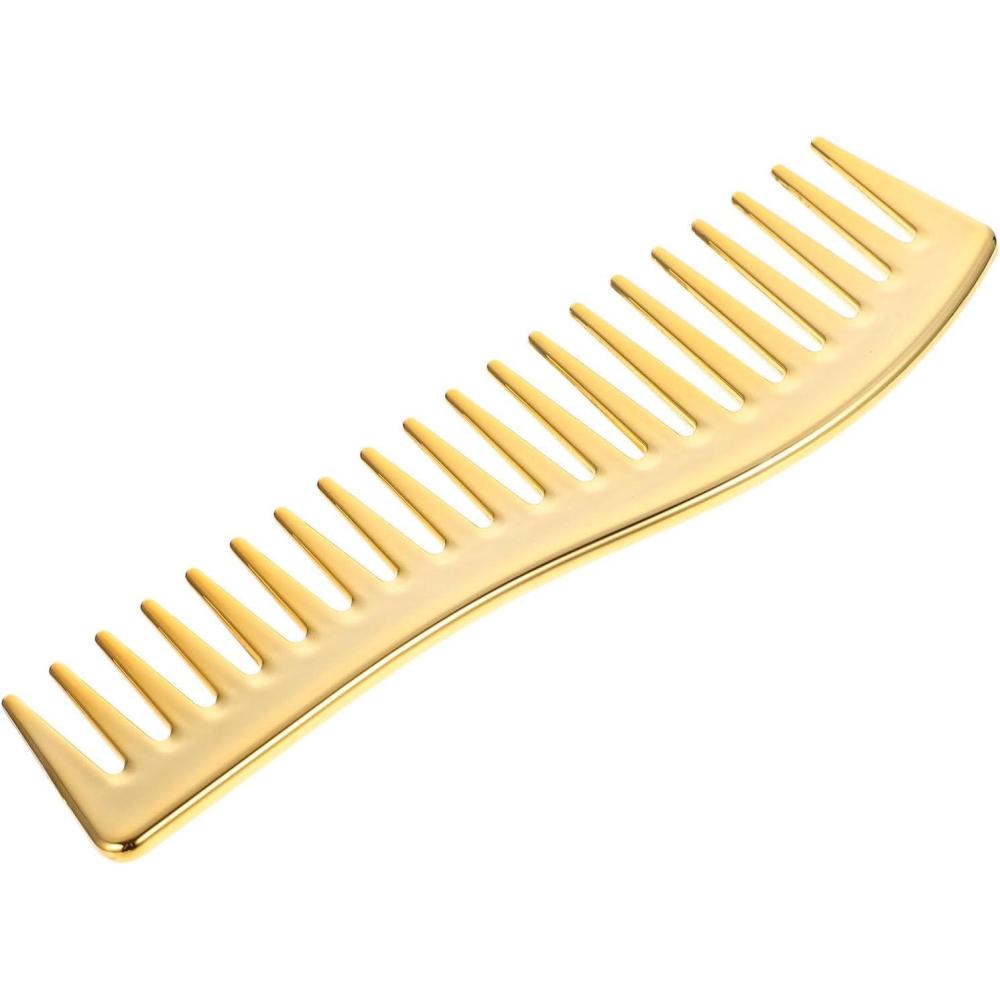 image:imageIpetboom Peigne De Coiffure Professionnel Dor Peigne Dents Larges Pour Coiffeur De Salon Cheveux Doux Pour Coiffure Parfaite Maison
