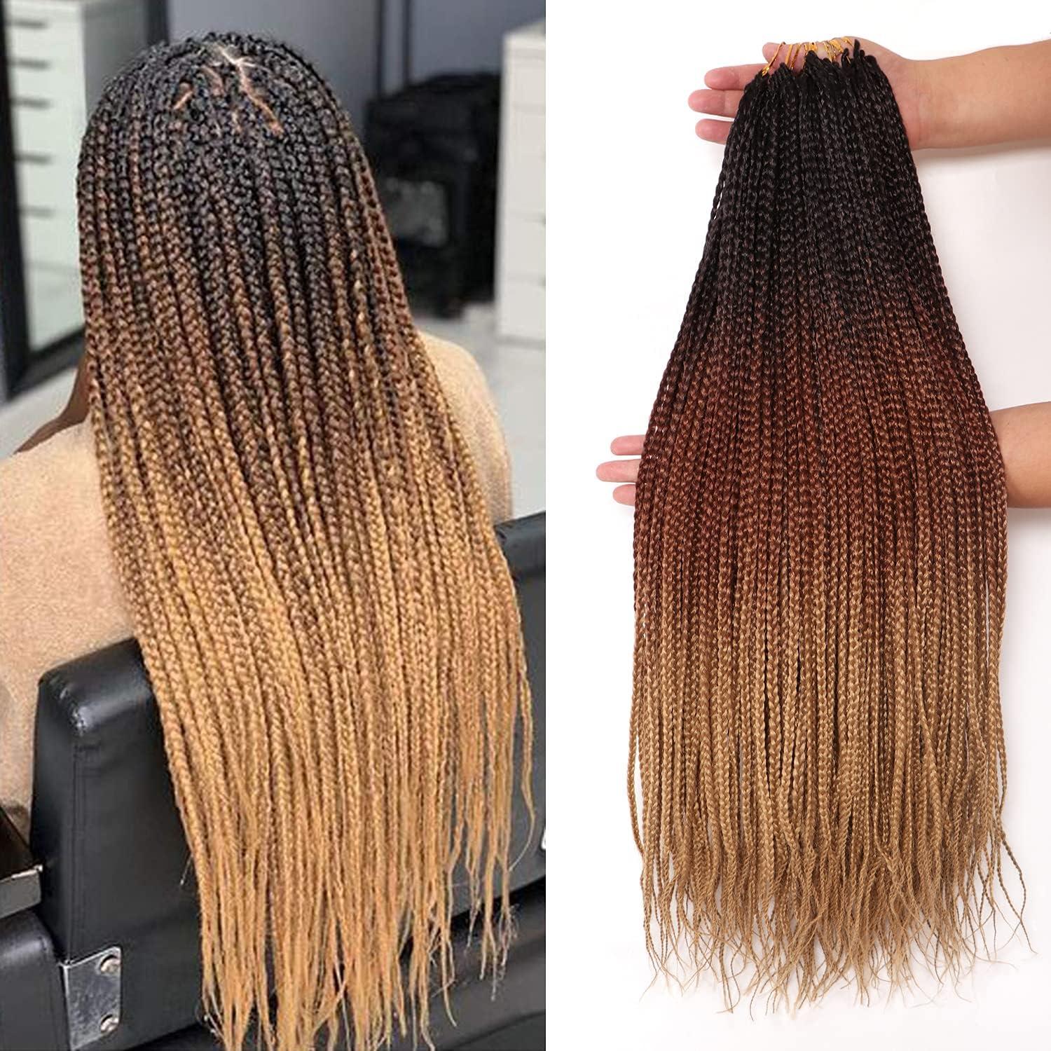 image:image7Packs Crochet Braids Meches Extension Cheveux Naturel Meches Pour Tresses Africaine Perruque Noire Perruque Femme Naturelle Perruque Tresse Africaine Femme 356 CMLot de 7 1B1B2730
