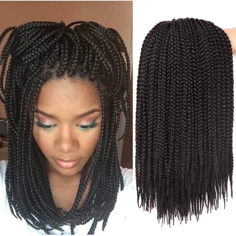 image:image7Packs Crochet Braids Meches Extension Cheveux Naturel Meches Pour Tresses Africaine Perruque Noire Perruque Femme Naturelle Perruque Tresse Africaine Femme 356 CMLot de 7 1B1B
