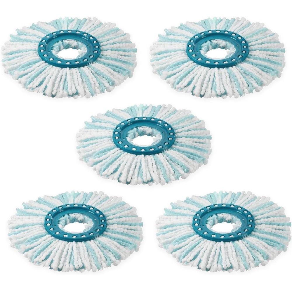 image:image5 Pices Balai Serpillre Ronde pour Leifheit Clean Twist Disc Mop Micro Systmes Pices de Rechange
