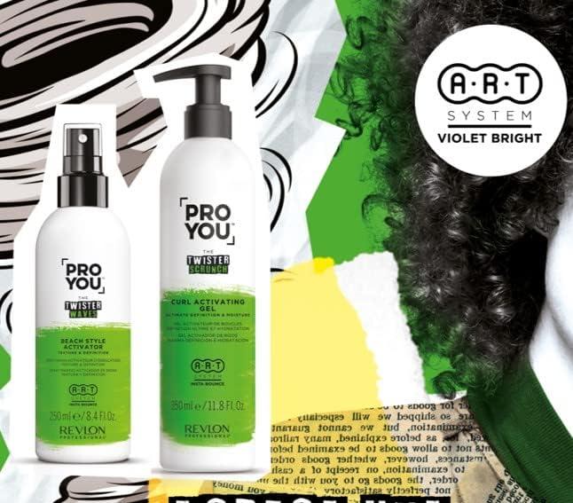 image:imageRevlon Professional Pro You The Twister Waves Spray coiffant activateur dondulations Dfinition des boucles Effet Plage Beach Waves 250ml