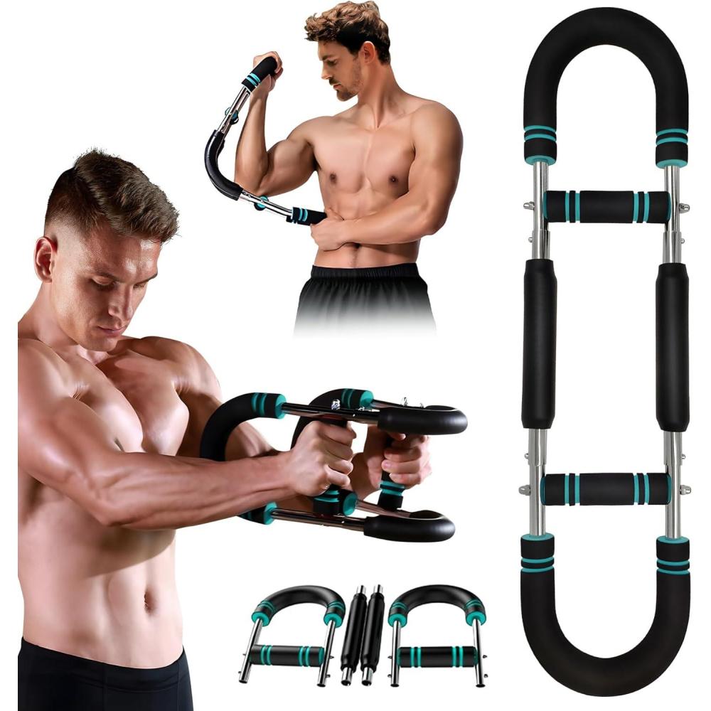 image:imageShaker Twister Armtrainer Entraneur de Poitrine et Bras Rglable avec Rsistance 20KG30KG Renforceur Musculaire Portable pour Maison 2 Niveaux de Rsistance pour Entranement5060 kg