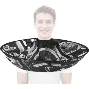 1 Pièce Cape De Coupe Coiffure Professionnelle,Cape Coiffeur,Étanche Accessoire De Coiffure,Attache Auto-Adhésive Coupe De Cheveux,Pour Adultes Hommes Et Femmes